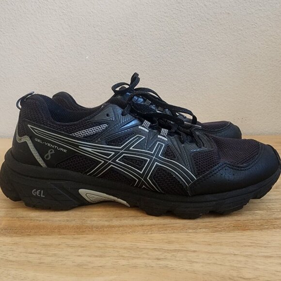 ASICS Other - ASICS Gel-Venture 8 Shoes Mens Size 9.5 Trail Running Athletic 1011A396